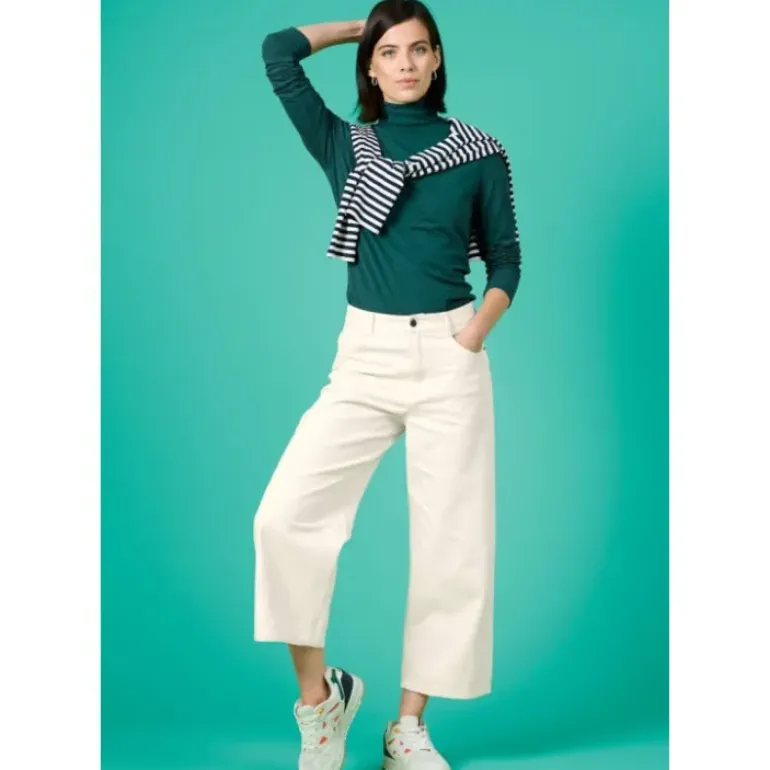 Barnes Wide Leg Crop Jeans