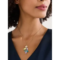 Brilliance Brass Cascade Pendant