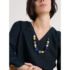 Filbert Beaded Necklace