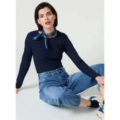 Gorse Lane Rib Top in GOTS-Certified Organic Cotton Jersey