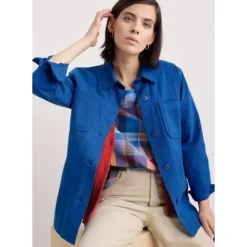 Long Field Organic Cotton Worker Jacket