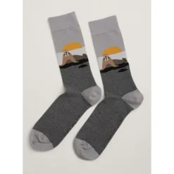 Men's Arty Organic Cotton Socks
