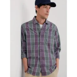 Men's Banyan Checked Cotton Shirt