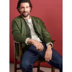 Men's Cleer Lambswool Blend Cardigan