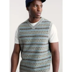 Men's Fair Isle Walt Vest