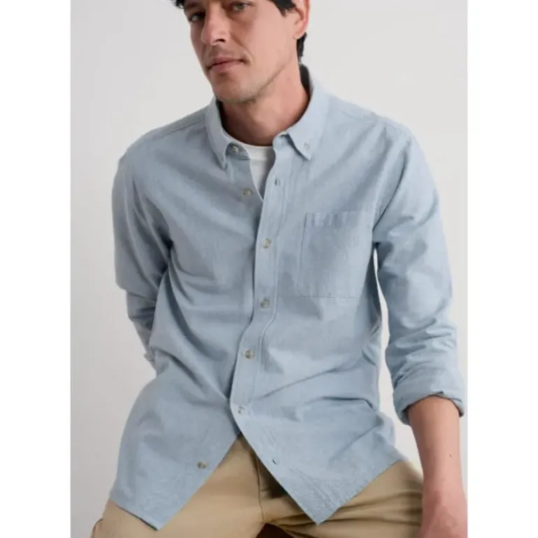 Men's Jenken Oxford Shirt in GOTS-Certified Organic Cotton