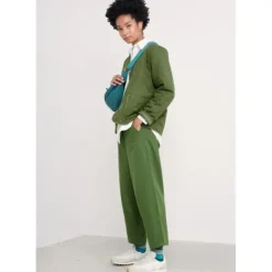 Painted Forms Organic Cotton Barrel Leg Trousers