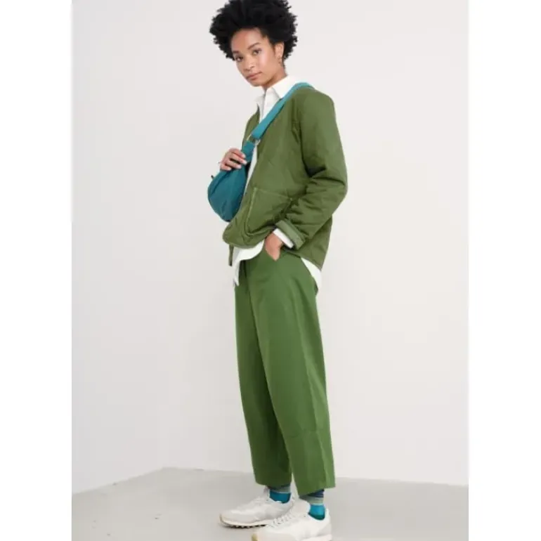 Painted Forms Organic Cotton Barrel Leg Trousers