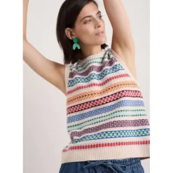 Percella Cove Fair Isle Knitted Vest