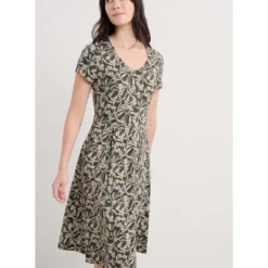 Pier View Jersey Dress