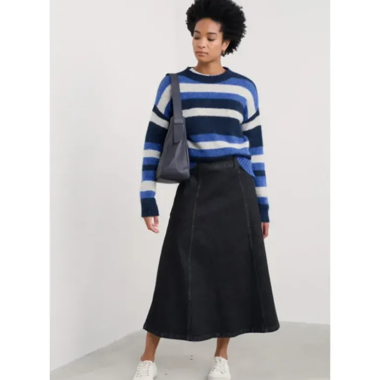 Restharrow Ankle-Length Denim Skirt