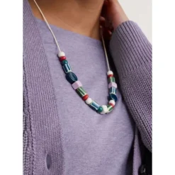 Vervain Mixed Ceramic Bead Necklace