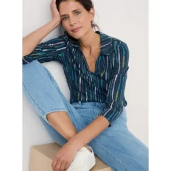 Wavecrest Shirt in GOTS-Certified Organic Cotton Jersey